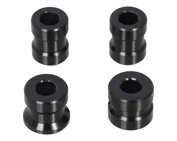 KITACO GROM アルミアクスルカラーSET ブラック・フロント用 093-1432250