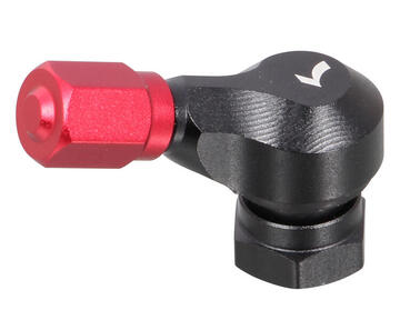 KITACO 汎用 アルミエアーバルブ タイプ3・レッド 509-5000320