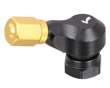 KITACO 汎用 アルミエアーバルブ タイプ3・ゴールド 509-5000370