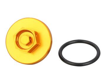 KITACO PCX125/-E:HEV/-ハイブリッド等 マグストレーナーキャップ ゴールド 390-1004070