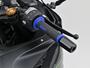 DAYTONA GRIPPY GRIP GG-DUAL-BASE2（全長123mm / Φ22.2ハンドル用）ブラック/ブルー 61812