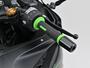 DAYTONA GRIPPY GRIP GG-DUAL-BASE2（全長123mm / Φ22.2ハンドル用）ブラック/グリーン 61814