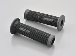 DAYTONA GRIPPY GRIP GG-DUAL-BASE2（全長123mm / Φ22.2ハンドル用）ブラック/グレー 61815