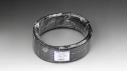 KIJIMA シリコンコード・プラグコード ブラック 7ミリx10m 304-4110B