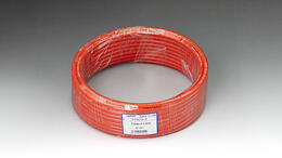 KIJIMA シリコンコード・プラグコード レッド 7ミリx10m 304-4110R