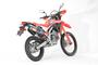 アールズギア CRF250L/RALLY REAL SPEC フルチタン スリップオン チタンドラッグブルー RH64-T3SD