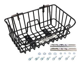 KITACO 汎用 フロントバスケット ブラック・低背仕様 80-688-90150