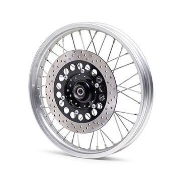 ワイズギア YAMAHA SR400 フロントホイールASSY（シルバー） Q5K-YSK-164-Z01