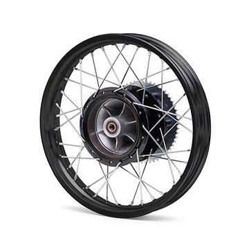 ワイズギア YAMAHA SR400 リアホイールASSY（ブラック） Q5K-YSK-164-Z04